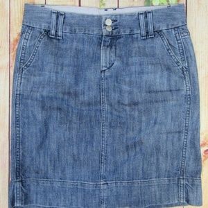 Gap 1969 Straight Pencil Denim Skirt Size 1